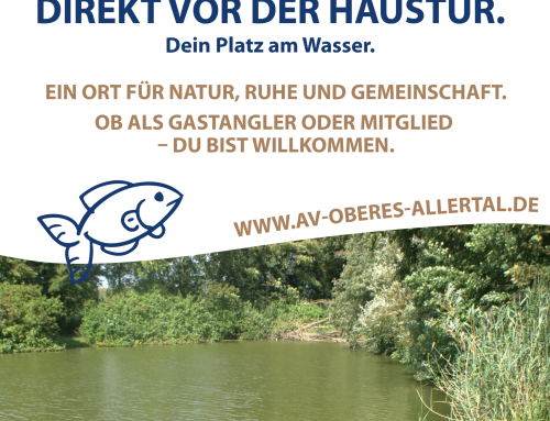 Direkt vor der Haustür.